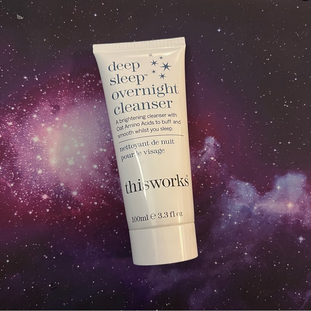 Thisworks this works deep sleep overnight cleanser With Amino Acids, Hyaluronic